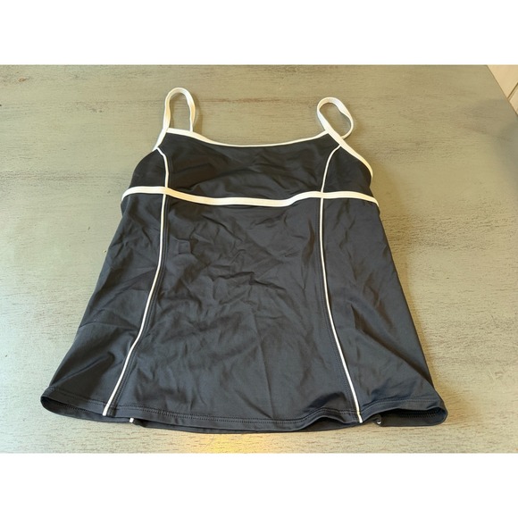 Lands' End Other - black LANDS END swimsuit top tankini size 4